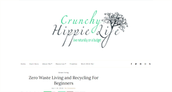 Desktop Screenshot of crunchyhippielife.com